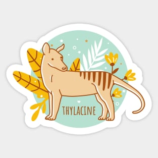 Tasmanian Tiger Sticker